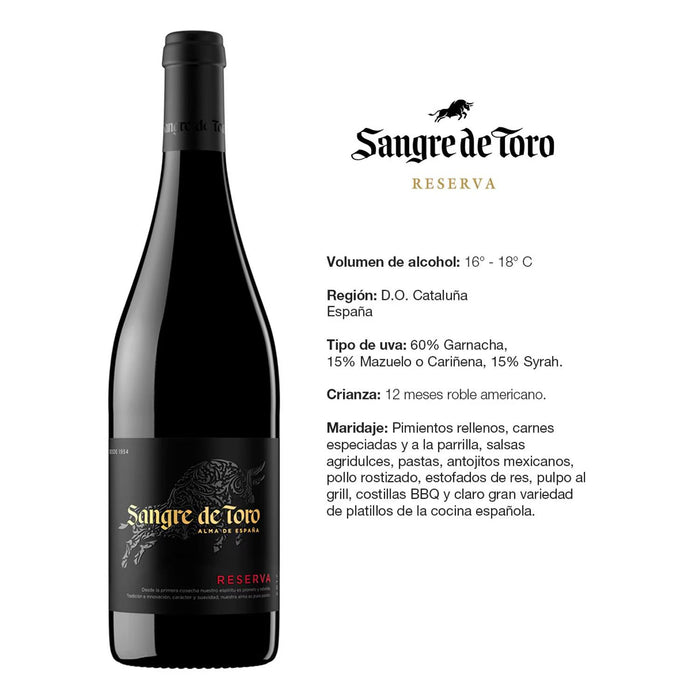 Vino Tinto Torres Garnacha-Cariñena- Syrah 750 ml