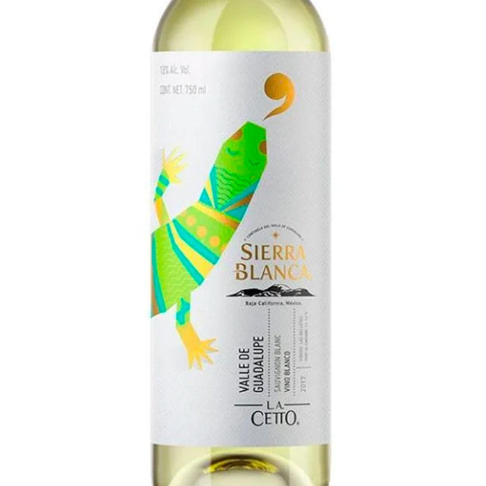 Caja de 6 Vino Blanco L.A. Cetto Sierra Blanca Sauvignon Blanc 750 ml