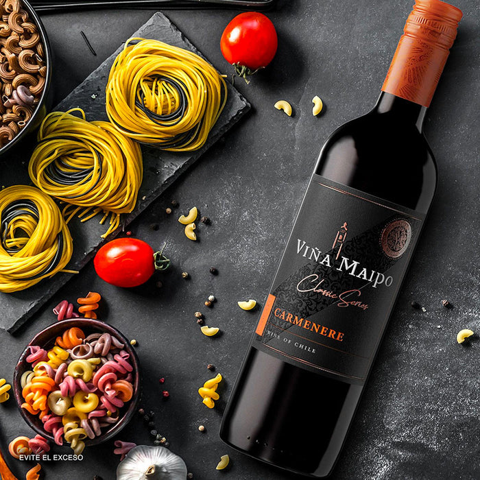 Vino Tinto Viña Maipo Carmenere 750 ml