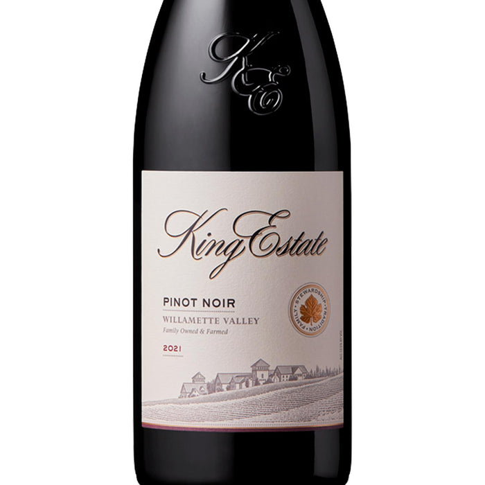 Caja de 12 Vino Tinto King Estate Pinot Noir 750 ml