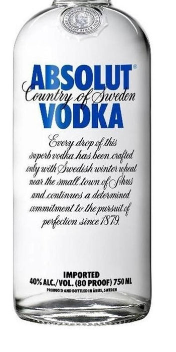 Vodka Absolut Blue 1.75 L