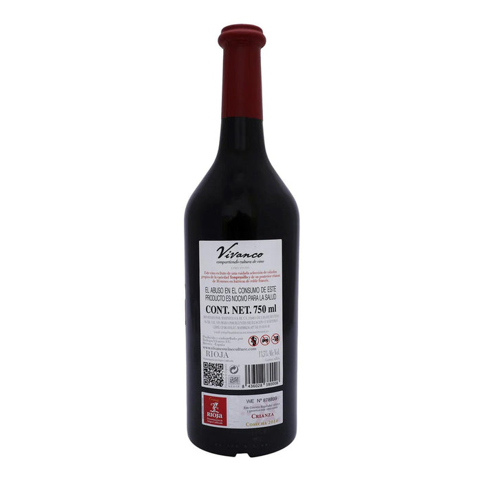 Caja de 6 Vino Tinto Vivanco Crianza 750 ml