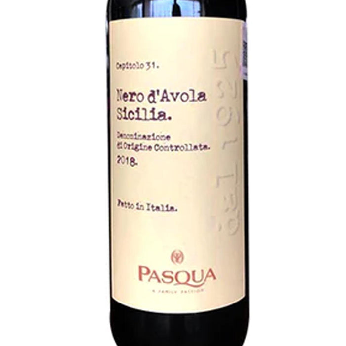 Vino Tinto Pasqua Nero D'Avola 750 ml