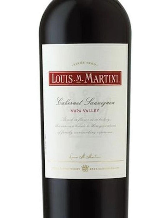 Vino Tinto Louis M Martini Napa Valley Cabernet Sauvignon 750 ml