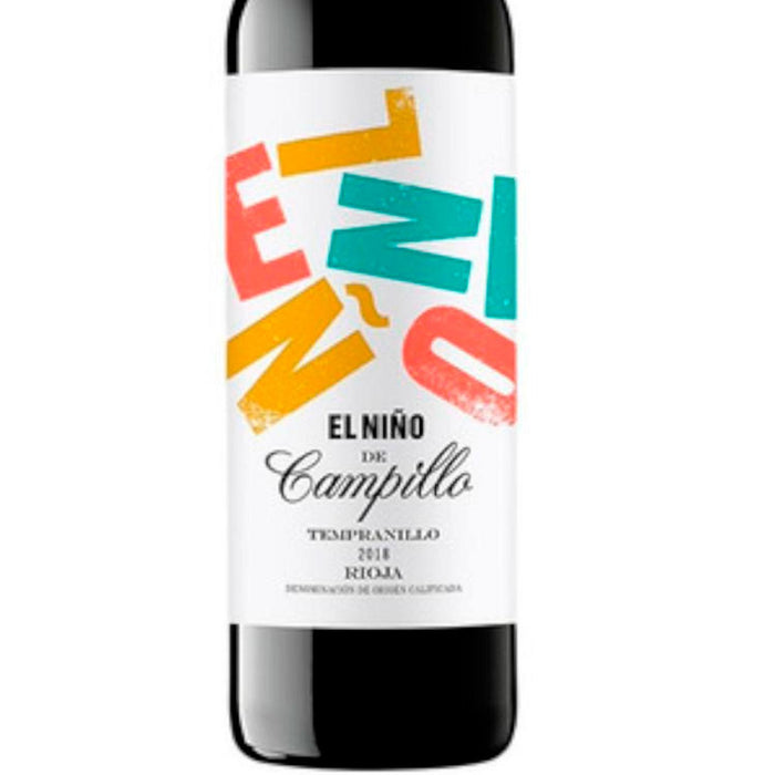 Vino Tinto El Niño De Campillo Tempranillo 750 ml